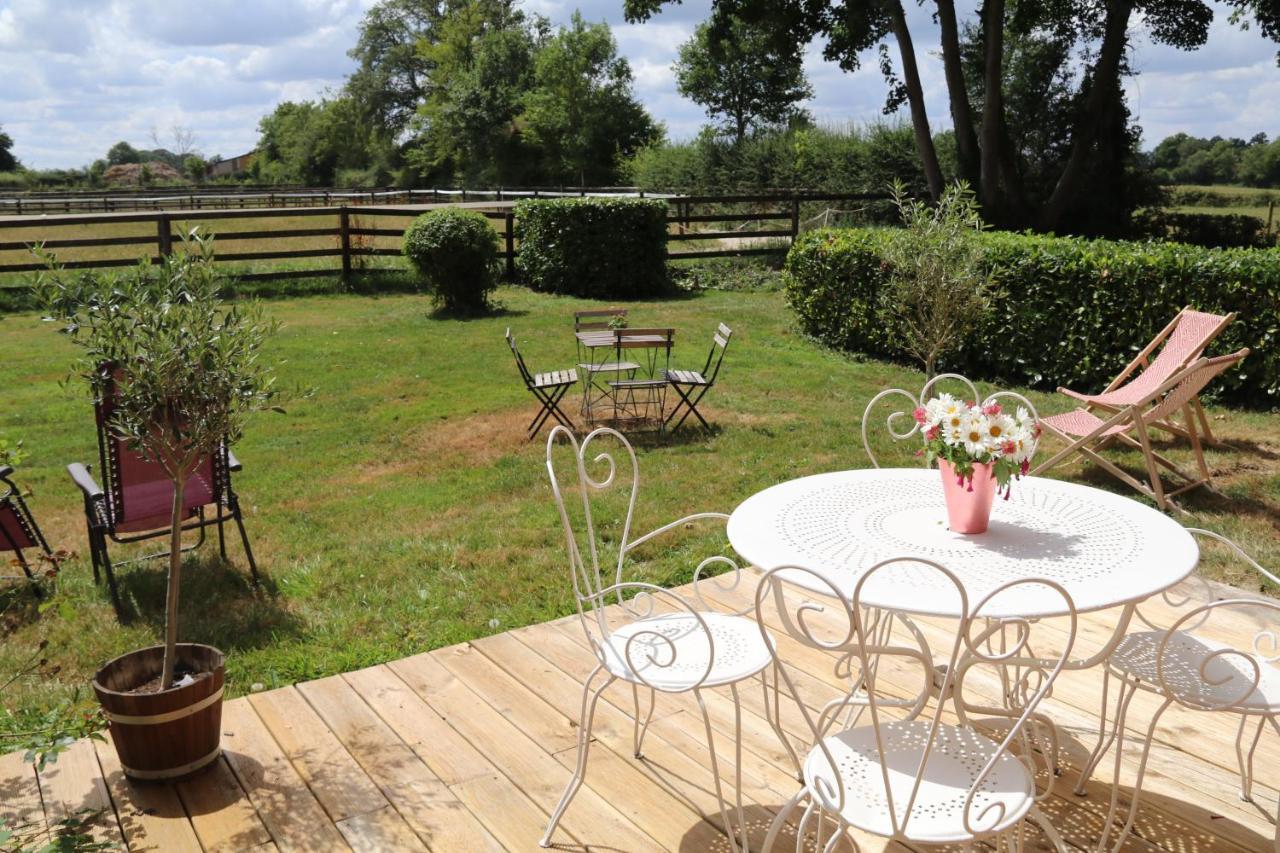Manoir Du Taillis Bed & Breakfast Heugon Exterior foto